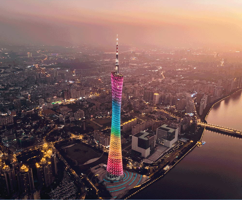 Modern Chinese city